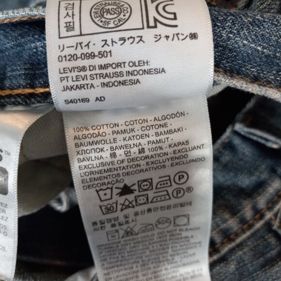 LEVI'S 559 Relaxed Straight Fit Jeans 34x34 - Picture 2 of 7